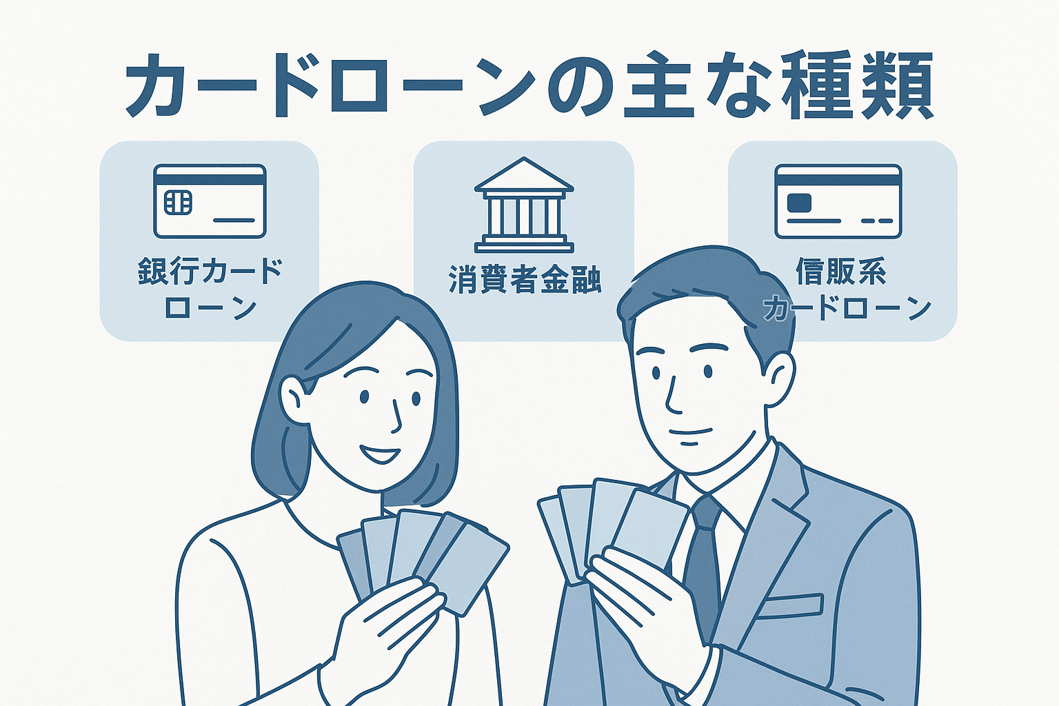 カードローンの主な種類