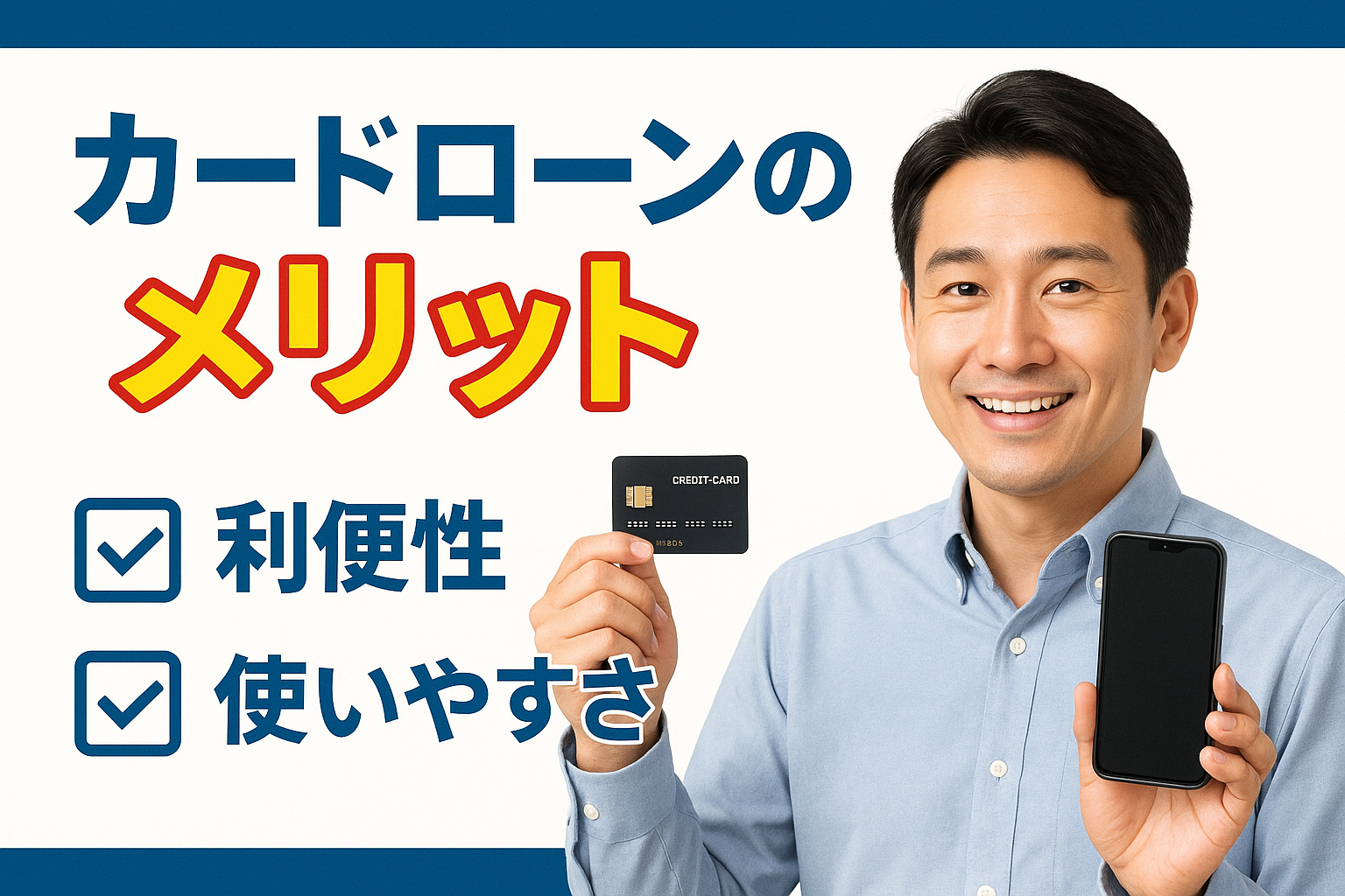 カードローンのメリット